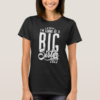 Ankündigung Kinder werden die große Schwester 202 T-Shirt