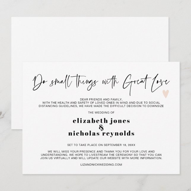 Ankündigung kleinster heruntergekommener Mikro-Hoc (Vorne/Hinten)