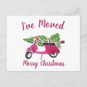 Ankündigung   Neue Zuhause für Feiertage Postkarte