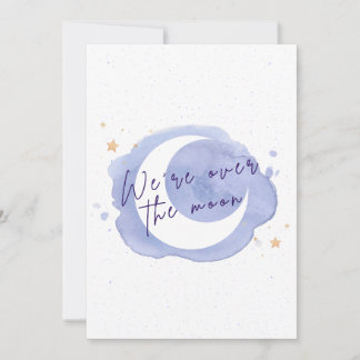 Ankündigung oder Einladung von Babyduschen