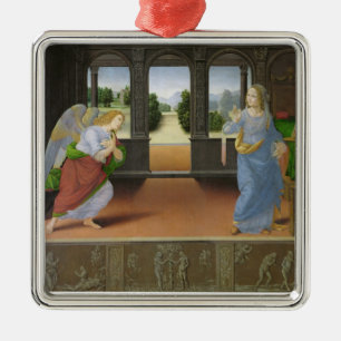 Ankündigung Ornament Aus Metall