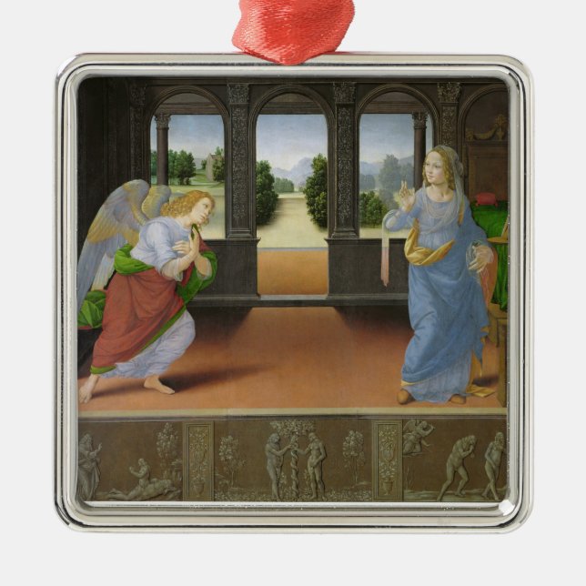 Ankündigung Ornament Aus Metall (Vorne)