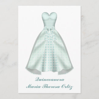 Ankündigung Quinceanera 15. Geburtstag Einladung