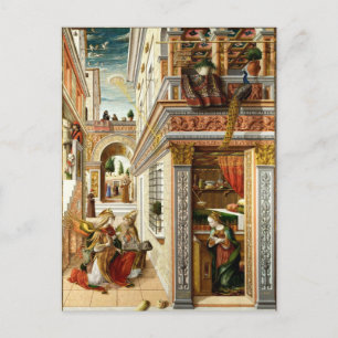 Ankündigung, Saint Emidius und ein UFO Postkarte