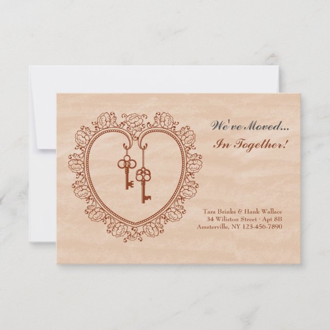 Ankündigung, sich zusammen zu bewegen ankündigung (Vorderseite)