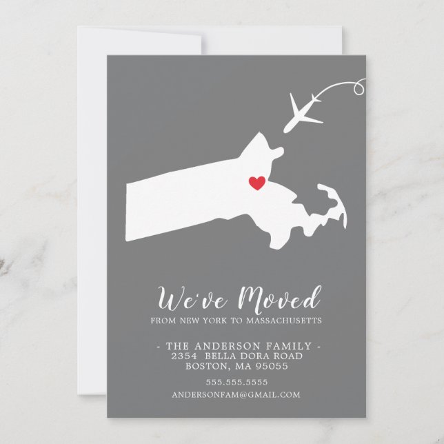 Ankündigung | Staat MASSACHUSETTS (Vorderseite)