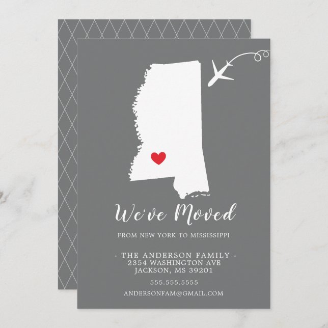 Ankündigung | Staat MISSISSIPPI (Vorne/Hinten)