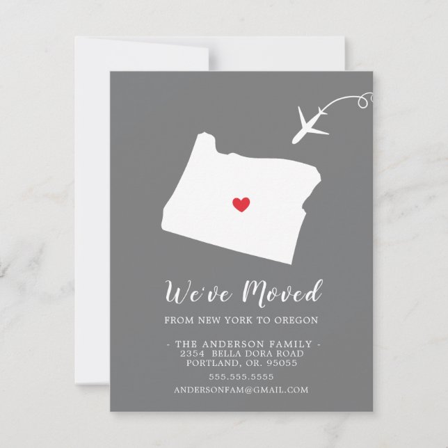 Ankündigung | STAAT OREGON (Vorderseite)