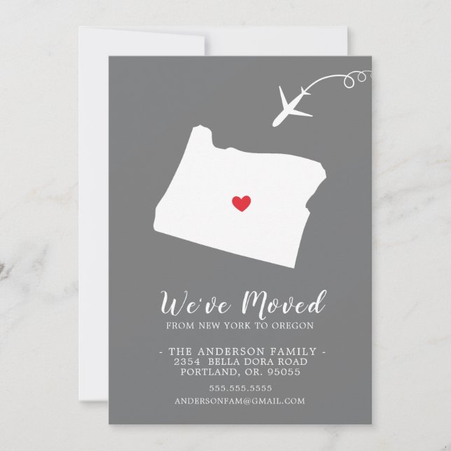 Ankündigung | STAAT OREGON (Vorderseite)