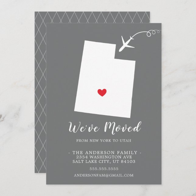 Ankündigung | Staat UTAH (Vorne/Hinten)