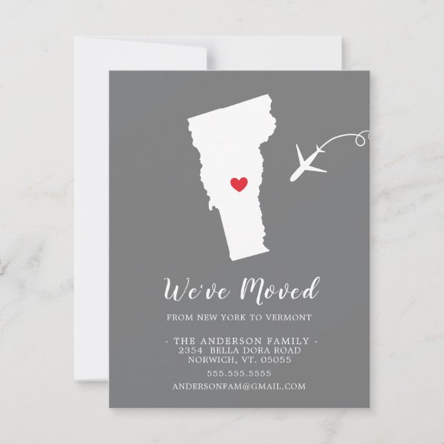 Ankündigung | Staat Vermont (Vorderseite)