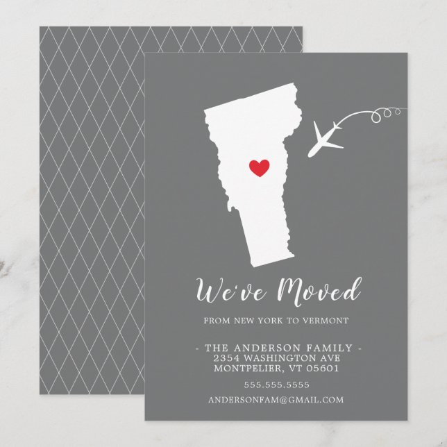 Ankündigung | STAAT VERMONT (Vorne/Hinten)