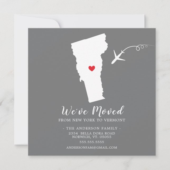 Ankündigung | STAAT VERMONT (Vorderseite)