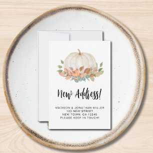 Ankündigung über den Herbstwechsel im Herbst