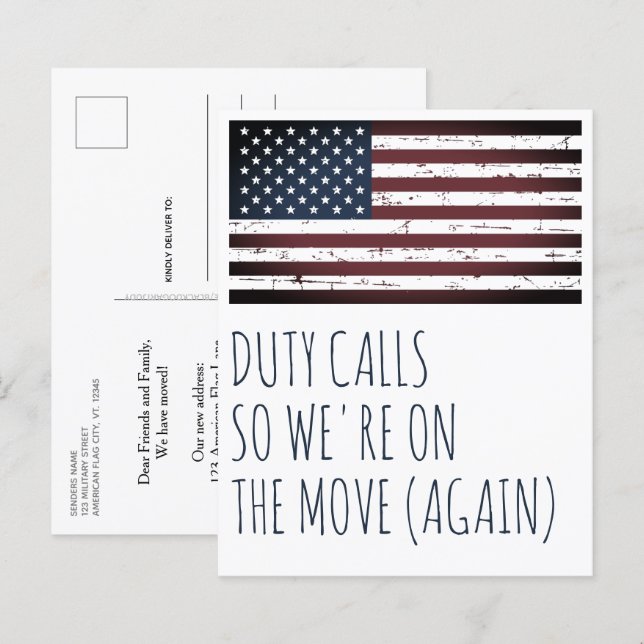 Ankündigung über den militärischen Wechsel des Hau (Vorne/Hinten)