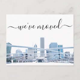 Ankündigung über den Umzug von Chicago Office Post