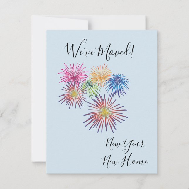 Ankündigung über den Urlaubsaufenthalt im neuen Ja (Vorderseite)