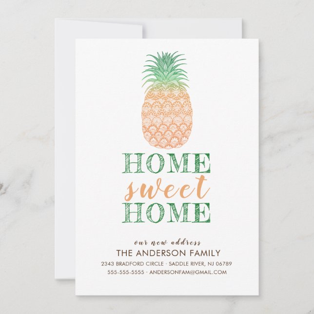 Ankündigung über die Anbringung neuer Adressen (Vorderseite)