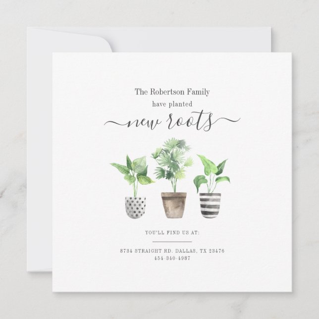 Ankündigung über die Anbringung neuer Adressen in  (Vorderseite)