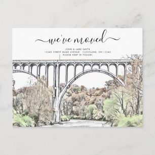 Ankündigung über die Bewegung des Cuyahoga-Tals Po