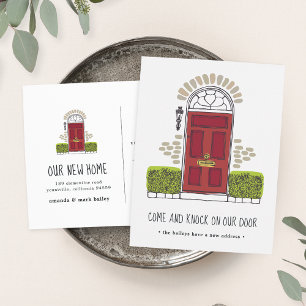 Ankündigung über die Rote Tür