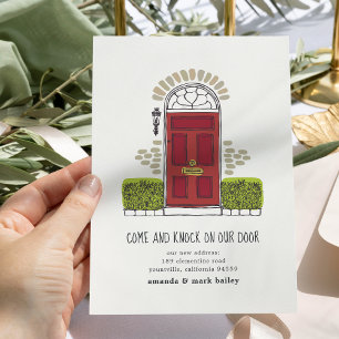 Ankündigung über die Rote Tür