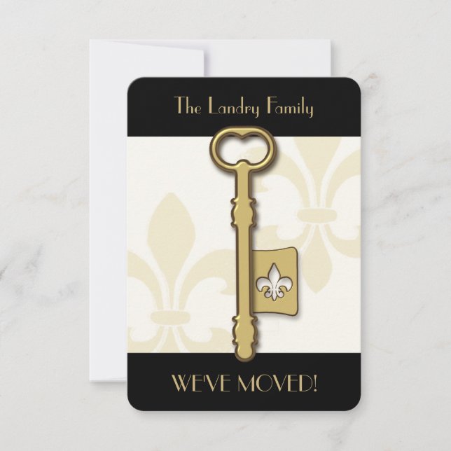 Ankündigung über die Schlüsselbewegung der Gold Li (Vorderseite)