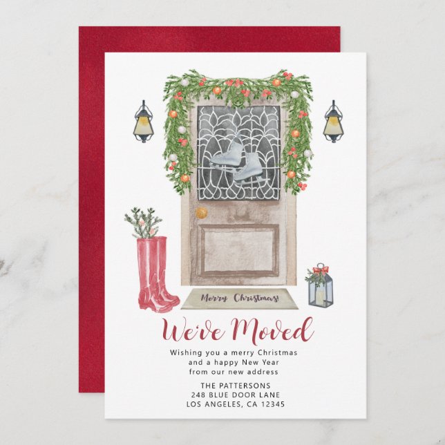 Ankündigung über die Wasserfarbenbewegung an der W (Vorne/Hinten)