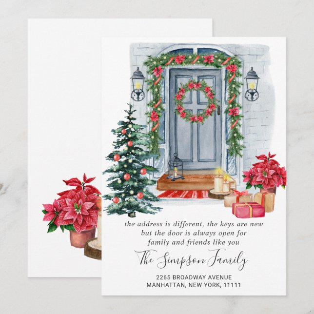 Ankündigung über die Wasserfarbenweihtür (Vorne/Hinten)