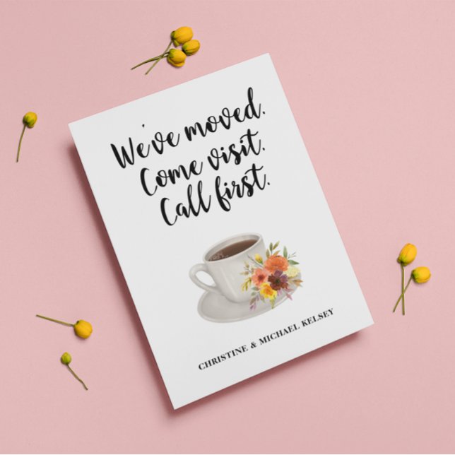 Ankündigung über neue Zuhause-Adresse (Von Creator hochgeladen)