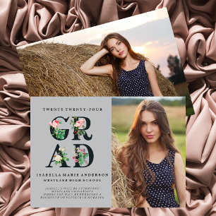 ANKÜNDIGUNG Vintager ELEGANTER ABSCHLUSS