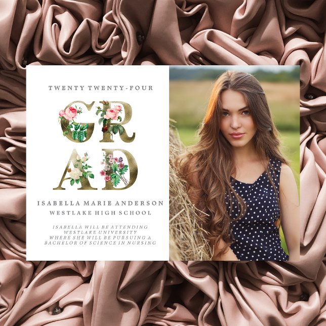 ANKÜNDIGUNG Vintager ELEGANTER ABSCHLUSS (Von Creator hochgeladen)