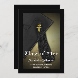 Ankündigung von Abschlüssen der Medizinschule oder