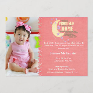 Ankündigung von Adoption Girl