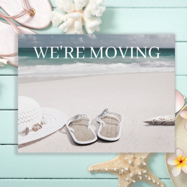 Ankündigung von Adressänderungen am Sandstrand (Von Creator hochgeladen)