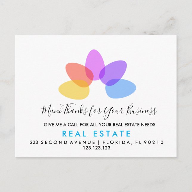 Ankündigung von Ankündigungen von Echtzeit-Anwesen (Vorderseite)