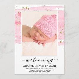 Ankündigung von Aquarellblasten & Gold Foto