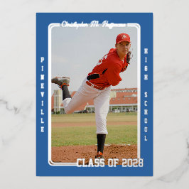 Ankündigung von Athletic Royal Blue Abschluss