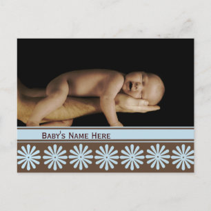 Ankündigung von Baby Boy