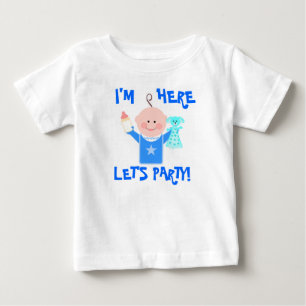 Ankündigung von Baby Boy / Anreise T - Shirt