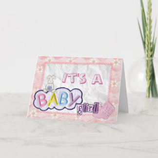 Ankündigung von Baby Girl