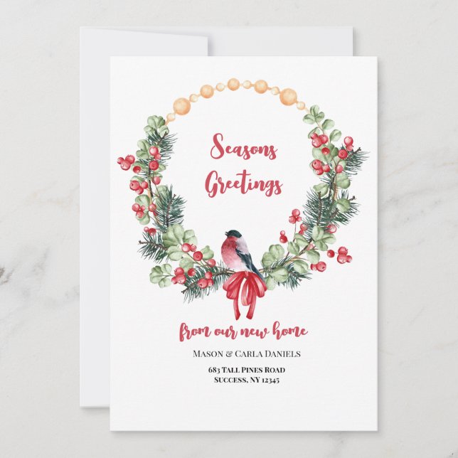 Ankündigung von Berry Wreath Holiday Moving (Vorderseite)