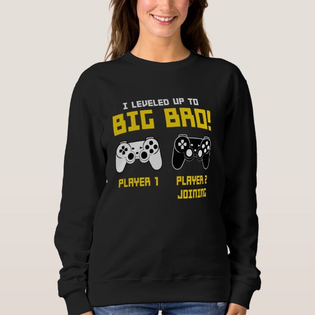 Ankündigung von Big Bro Brother Gamer Controller G Sweatshirt (Vorderseite)