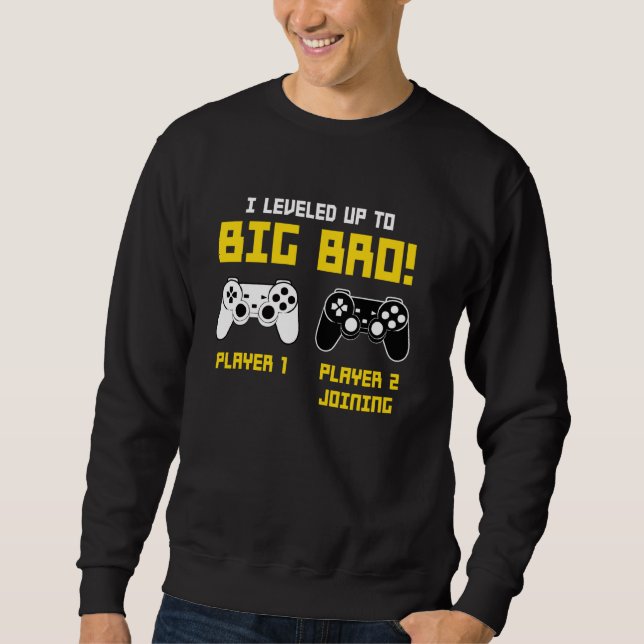 Ankündigung von Big Bro Brother Gamer Controller G Sweatshirt (Vorderseite)