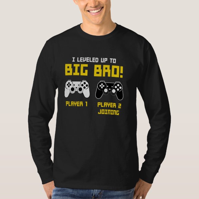 Ankündigung von Big Bro Brother Gamer Controller G T-Shirt (Vorderseite)