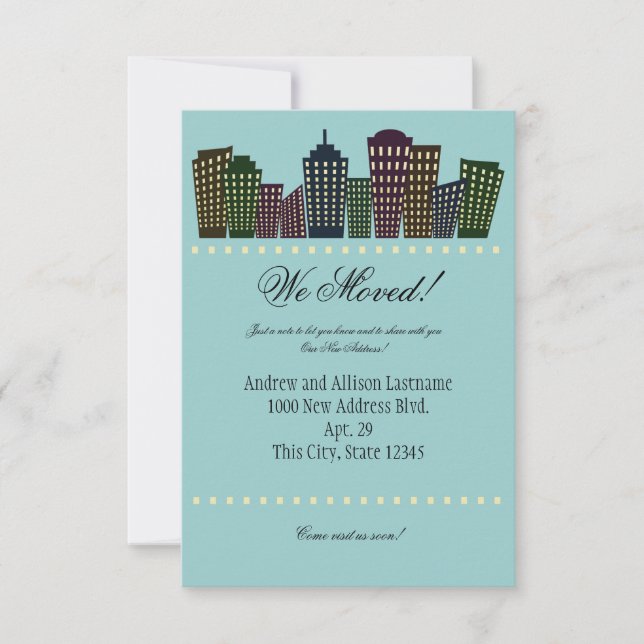 Ankündigung von Big City New Address (Vorderseite)