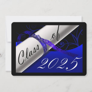 Ankündigung von Blue and Black Abschluss