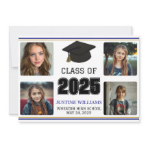 Ankündigung von Blue and Gold Abschluss