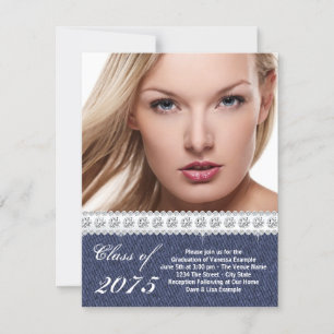 Ankündigung von Blue Denim und Diamond Abschluss