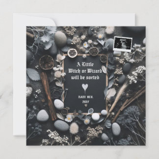 Ankündigung von Boho Black Pregnancy | Baby Reveal